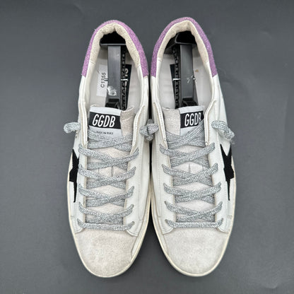 Golden Goose Superstar - Blanc Noir Violet C1355