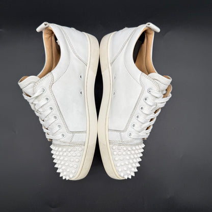 Louboutin Junior Spike - Blanc C600