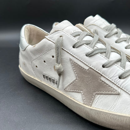 Golden Goose Superstar - Blanc Beige Argent P437