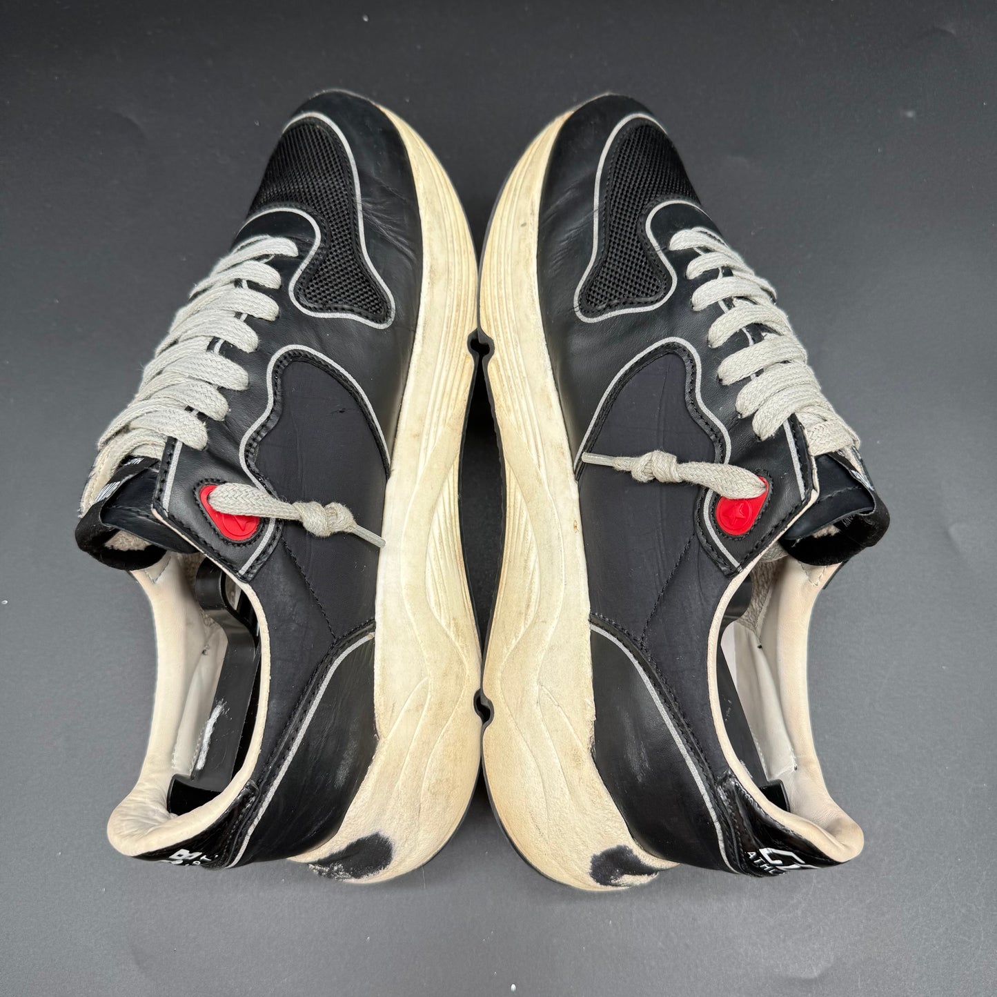 Golden Goose Running - Noir Paillette Or C1326