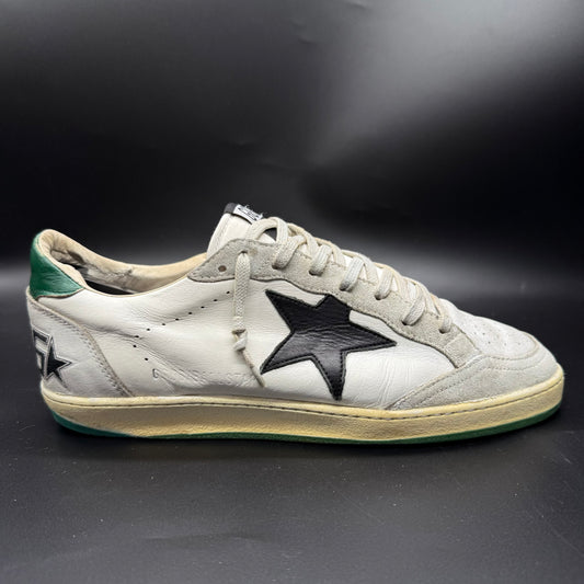 Golden Goose BallStar - Blanc/Vert◾️