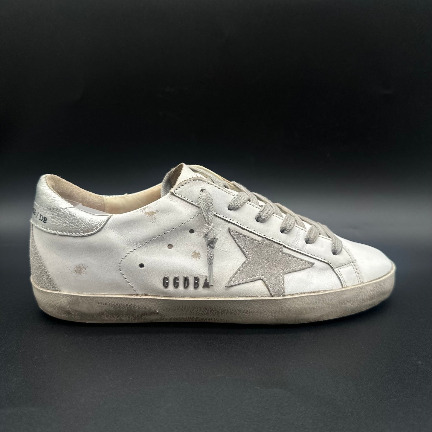 Golden Goose Superstar - Blanc Argent Beige P433