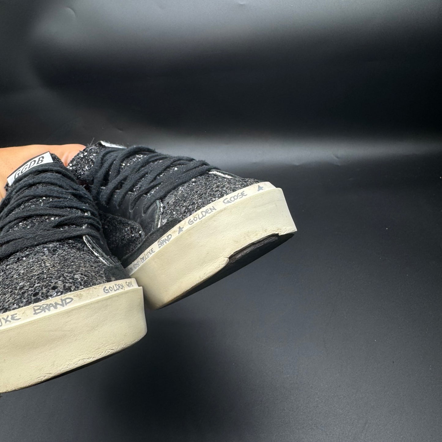 Golden Goose Hi-Star - Noir/ Paillettes ▫️