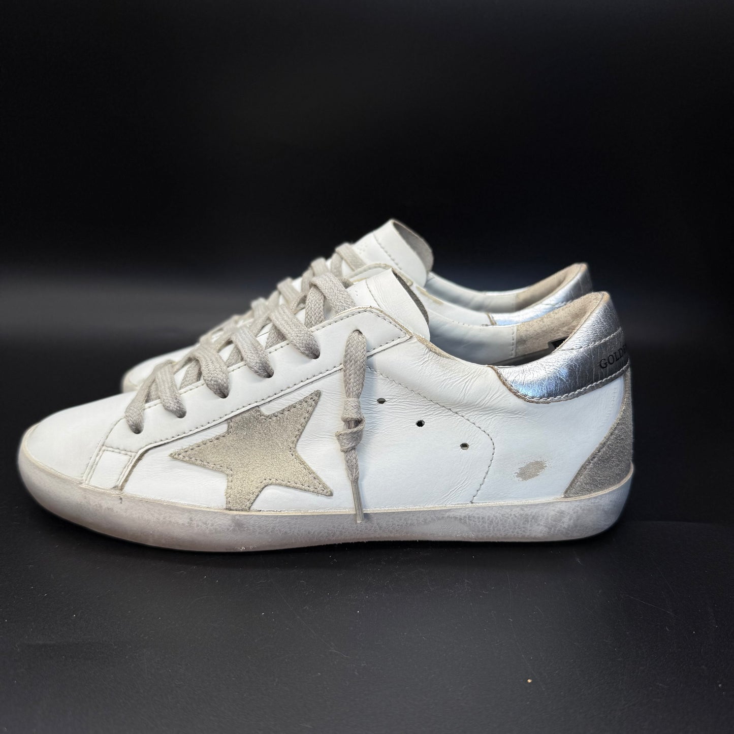Golden Goose Superstar - Blanc/Argent ◼️