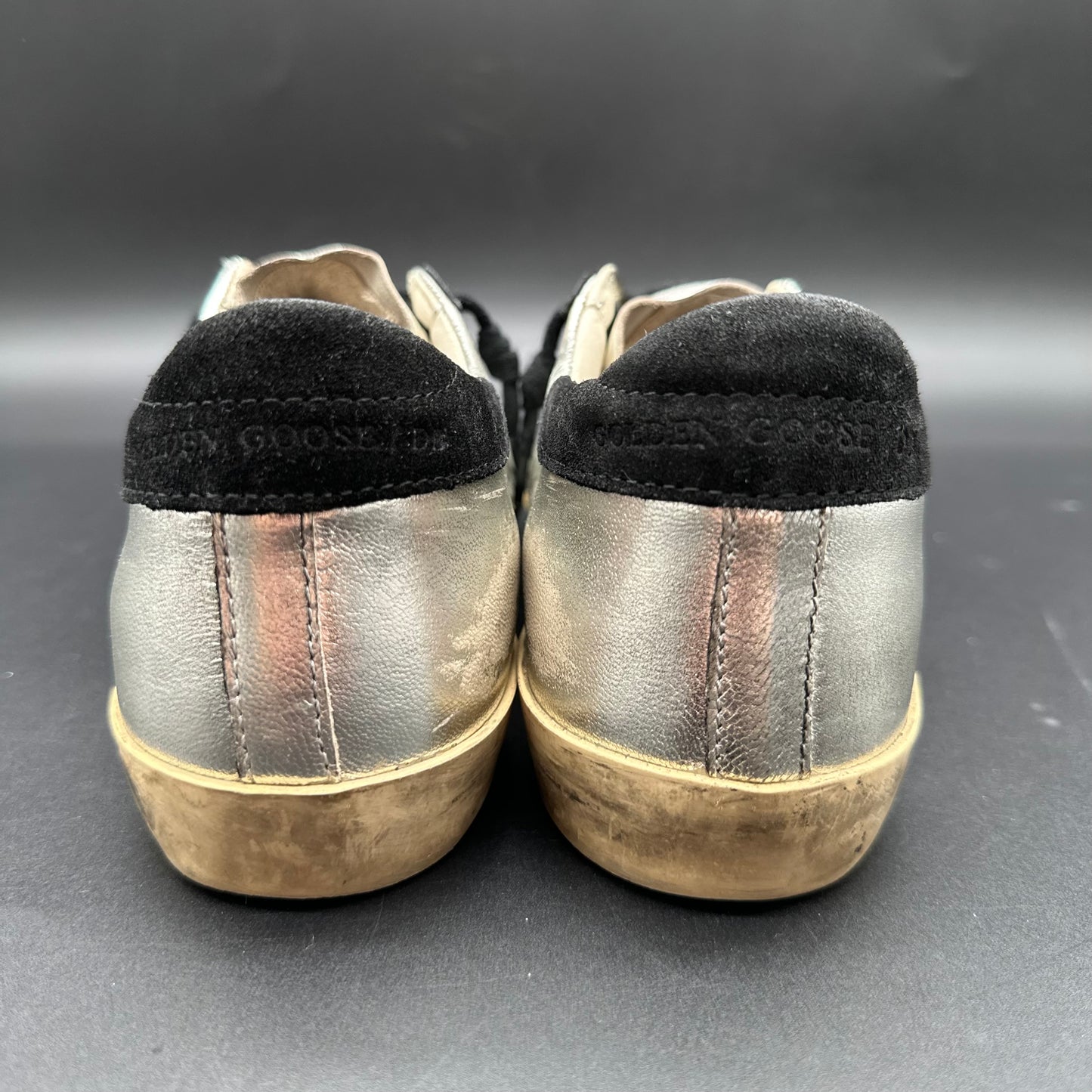 Golden Goose Superstar - Argent Noir C1448