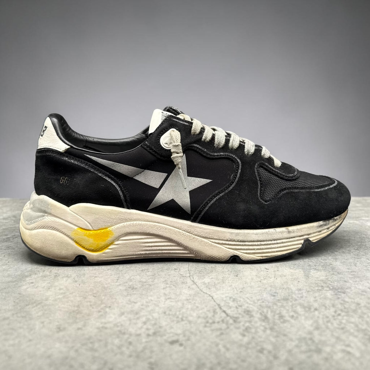 Golden Goose Running - Noir Blanc C987