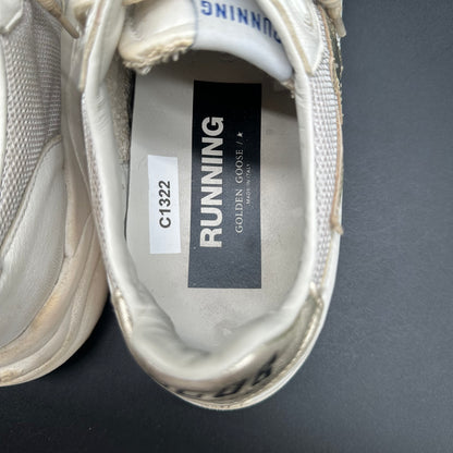 Golden Goose Running - Blanc Or C1322