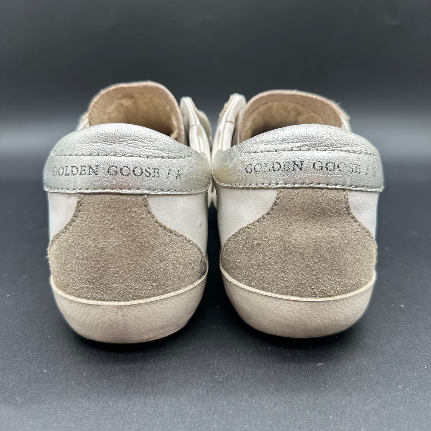 Golden Goose Superstar - Blanc Beige Argent P428
