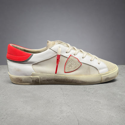 Philippe Model PRSX - Blanc Rouge Beige C1321