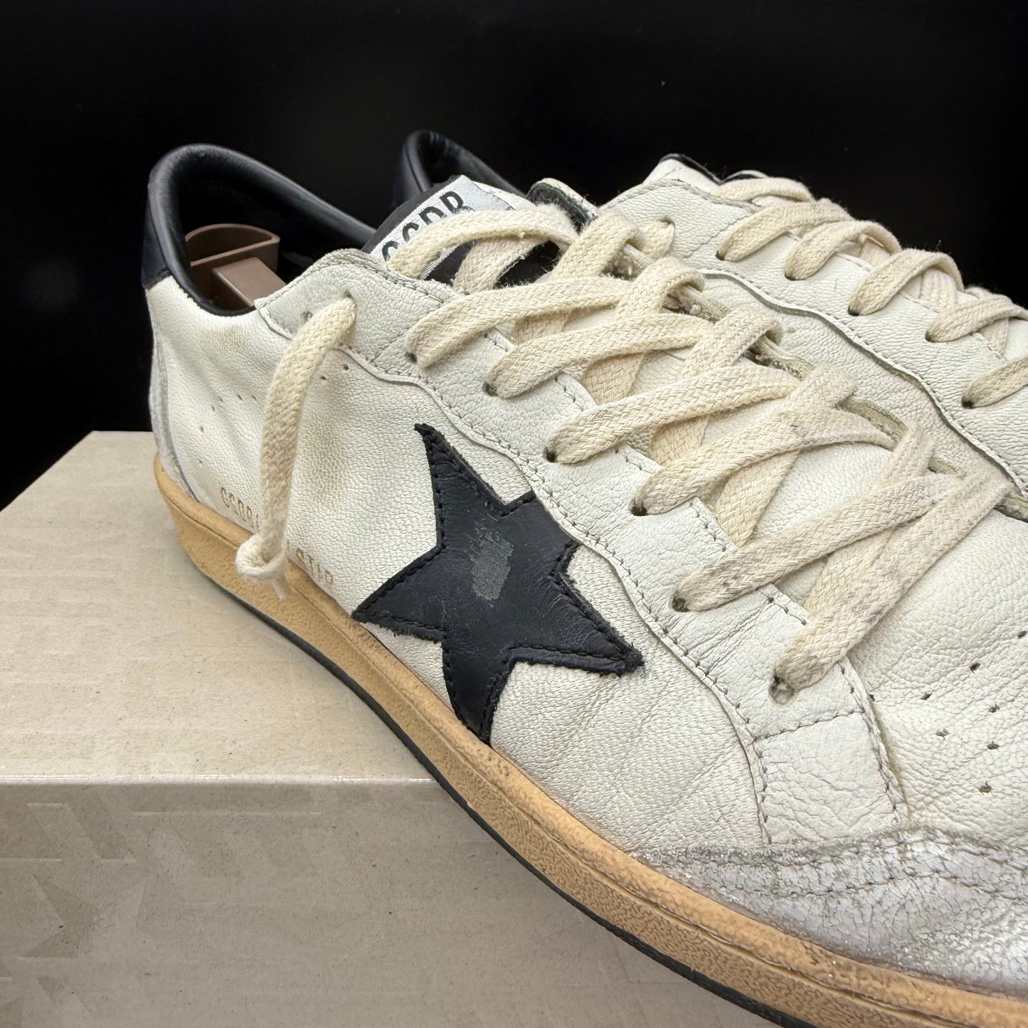Golden Goose Ballstar - Blanc Noir
