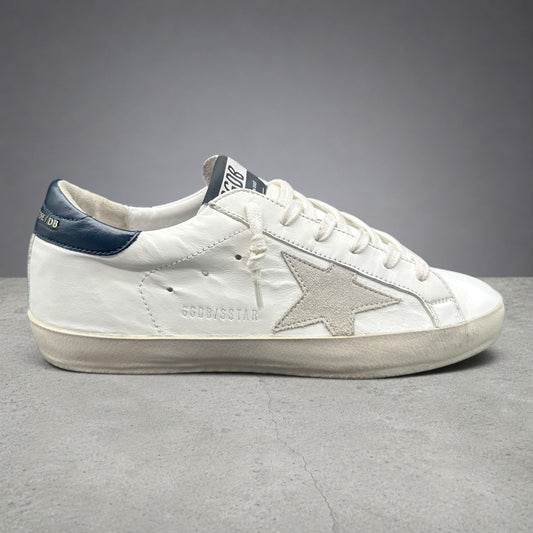 Golden Goose Superstar - Blanc Bleu Beige C1244