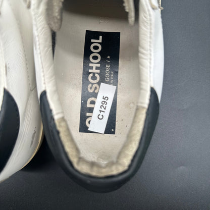 Golden Goose Old-School - Blanc Noir Beige C1295