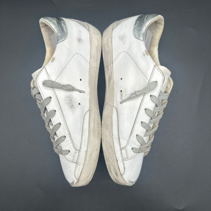 Golden Goose Superstar - Blanc Argent Beige P433