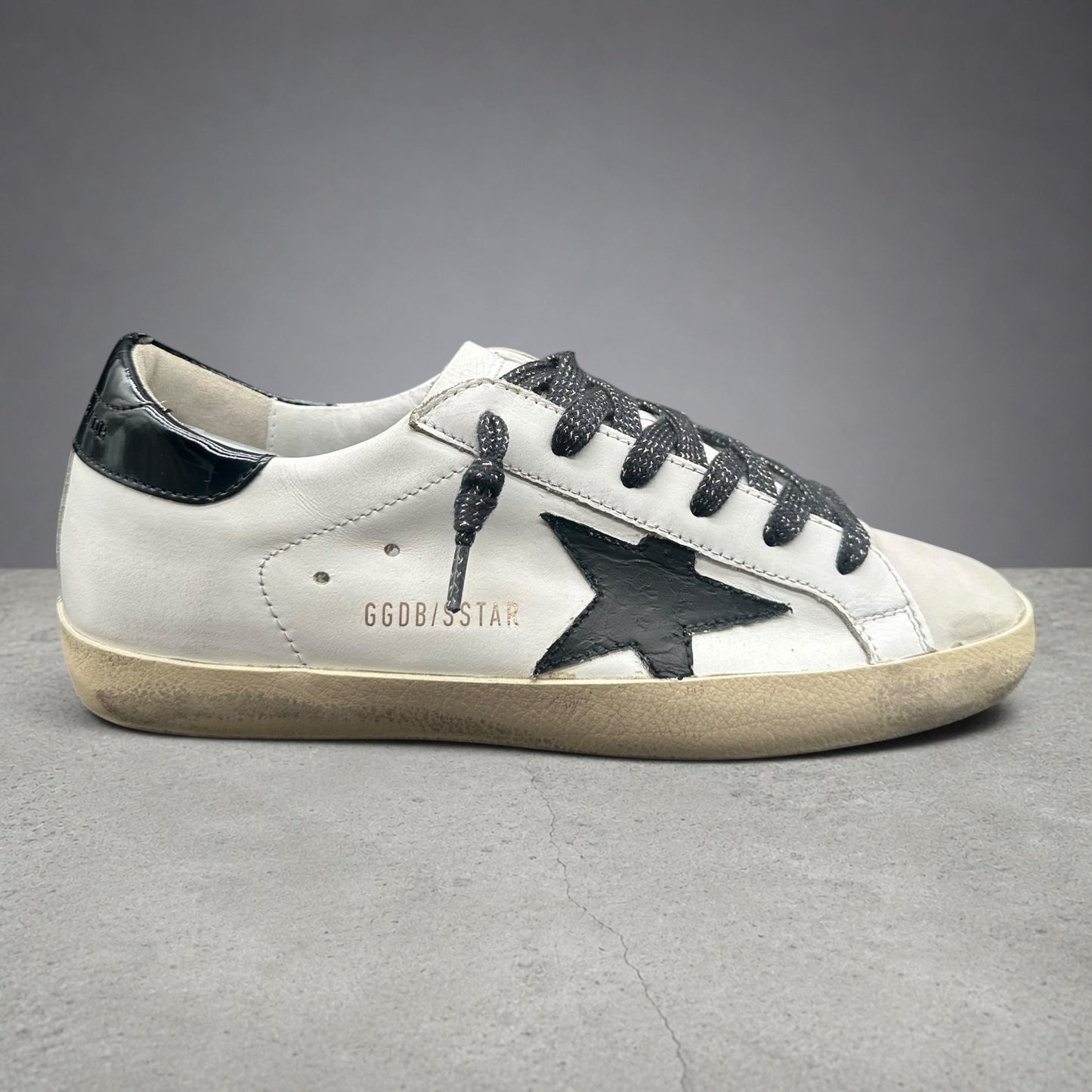 Golden Goose Superstar - Blanc Noir C1238