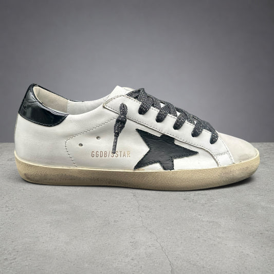 Golden Goose Superstar - Blanc Noir C1238