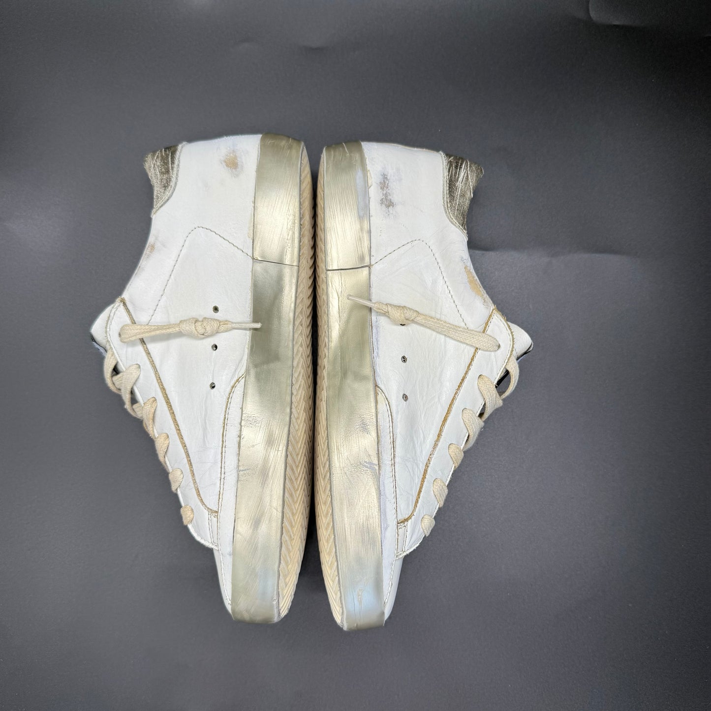 Golden Goose Superstar - Blanc/Or ◼️