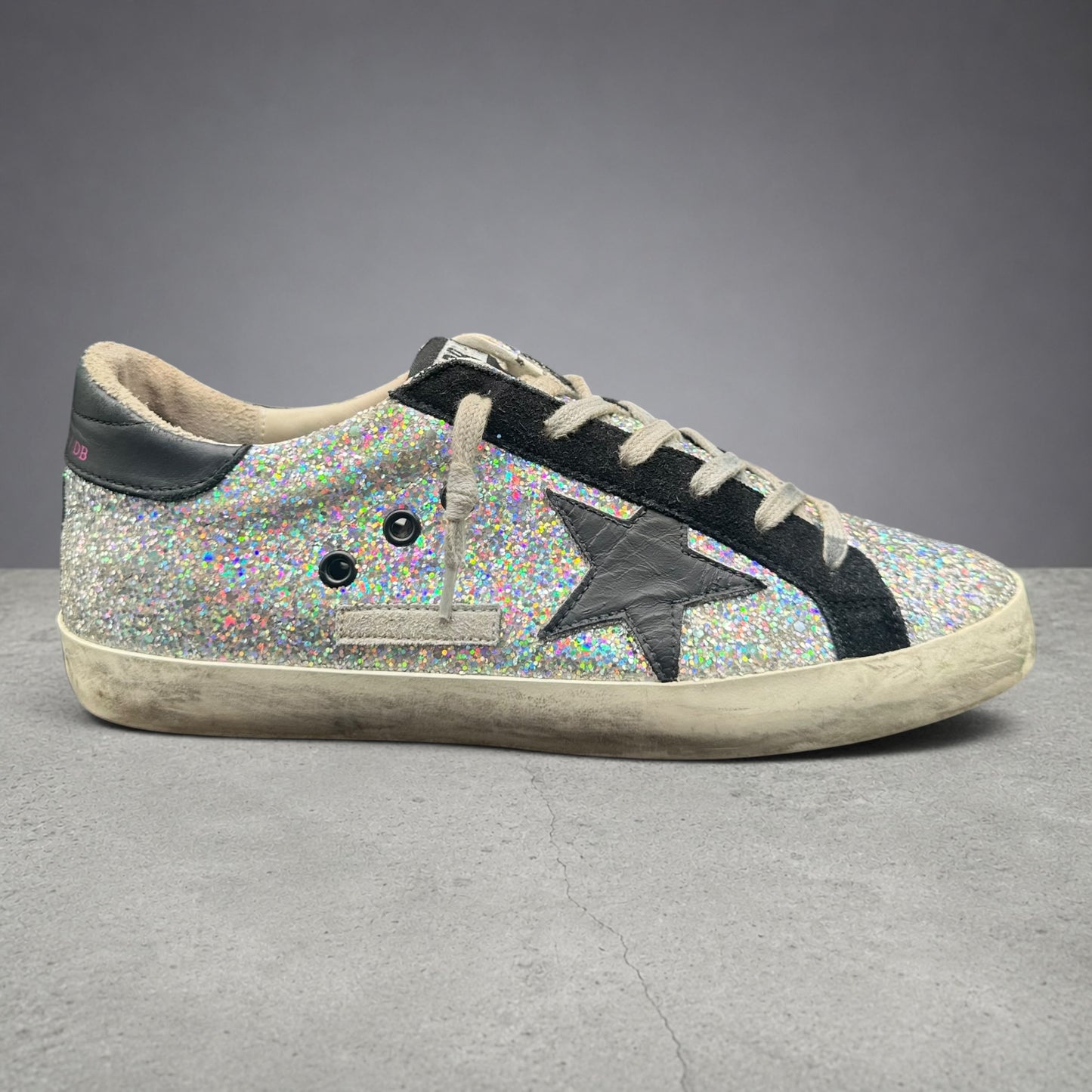 Golden Goose Superstar - Noir Paillettes C1223