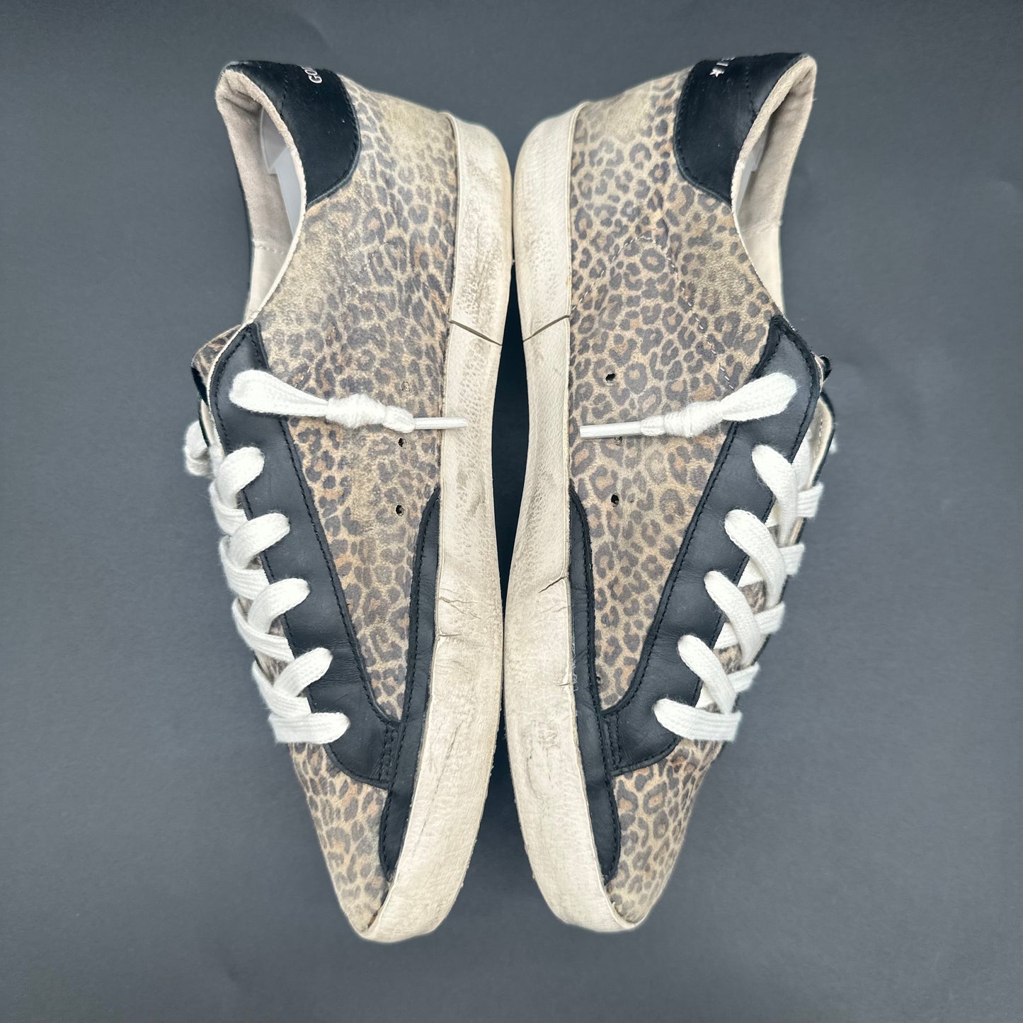 Golden Goose Superstar - Léopard Noir C1365