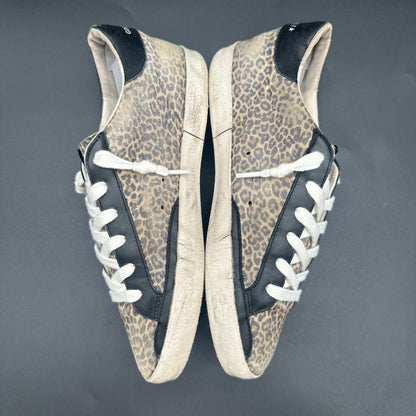 Golden Goose Superstar - Léopard Noir C1365
