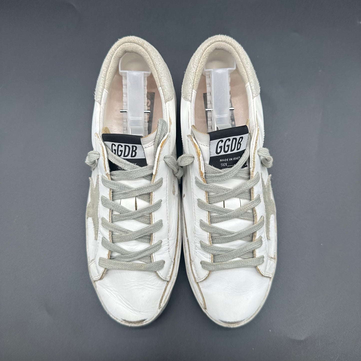 Golden Goose Superstar - Blanc Argent Beige C1454