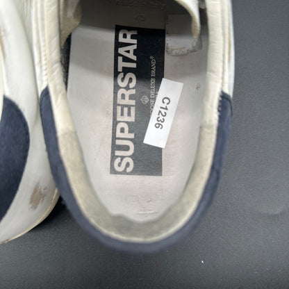 Golden Goose Superstar - Blanc Bleu C1236