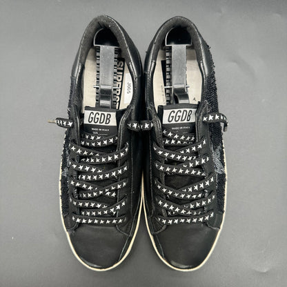 Golden Goose Superstar - Noir Paillettes J005