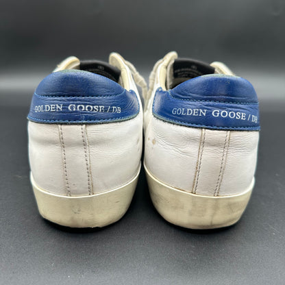 Golden Goose Superstar - Blanc Bleu Noir C1385