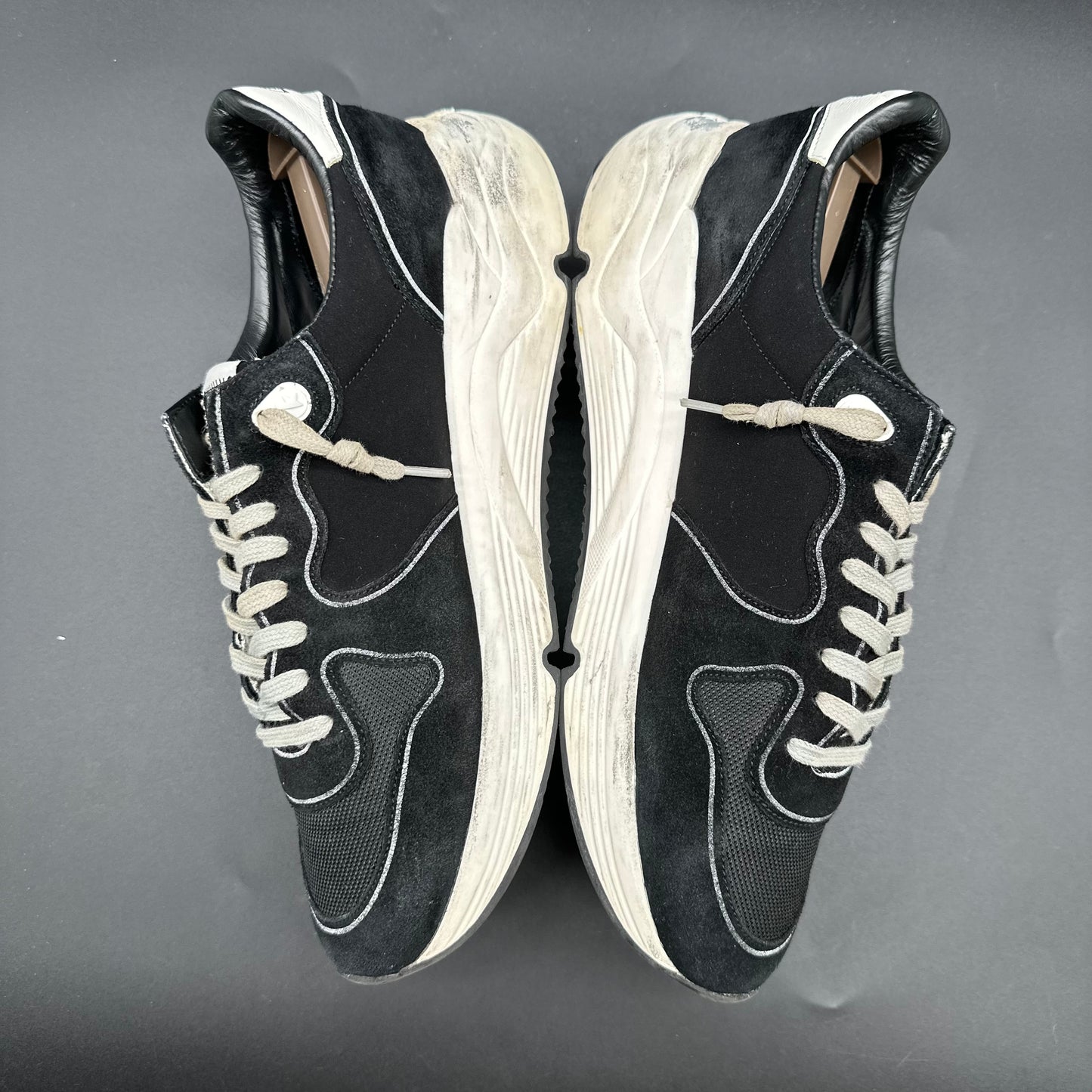 Golden Goose Running - Noir Beige Gris Jaune C1460