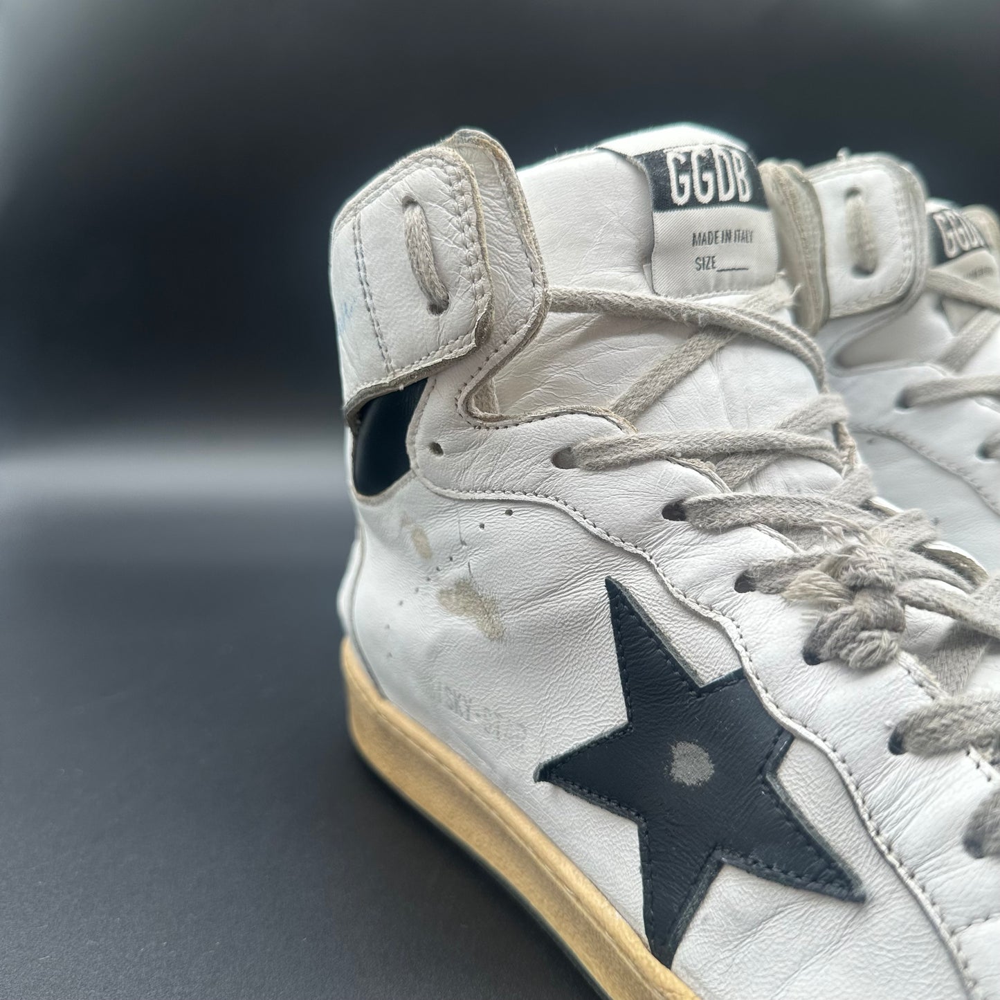 Golden Goose Sky-Star - Blanc Noir C1329