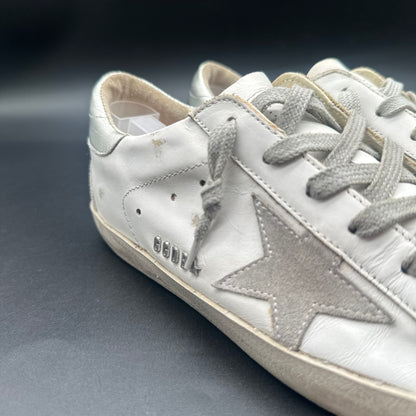 Golden Goose Superstar - Blanc Argent Beige P433