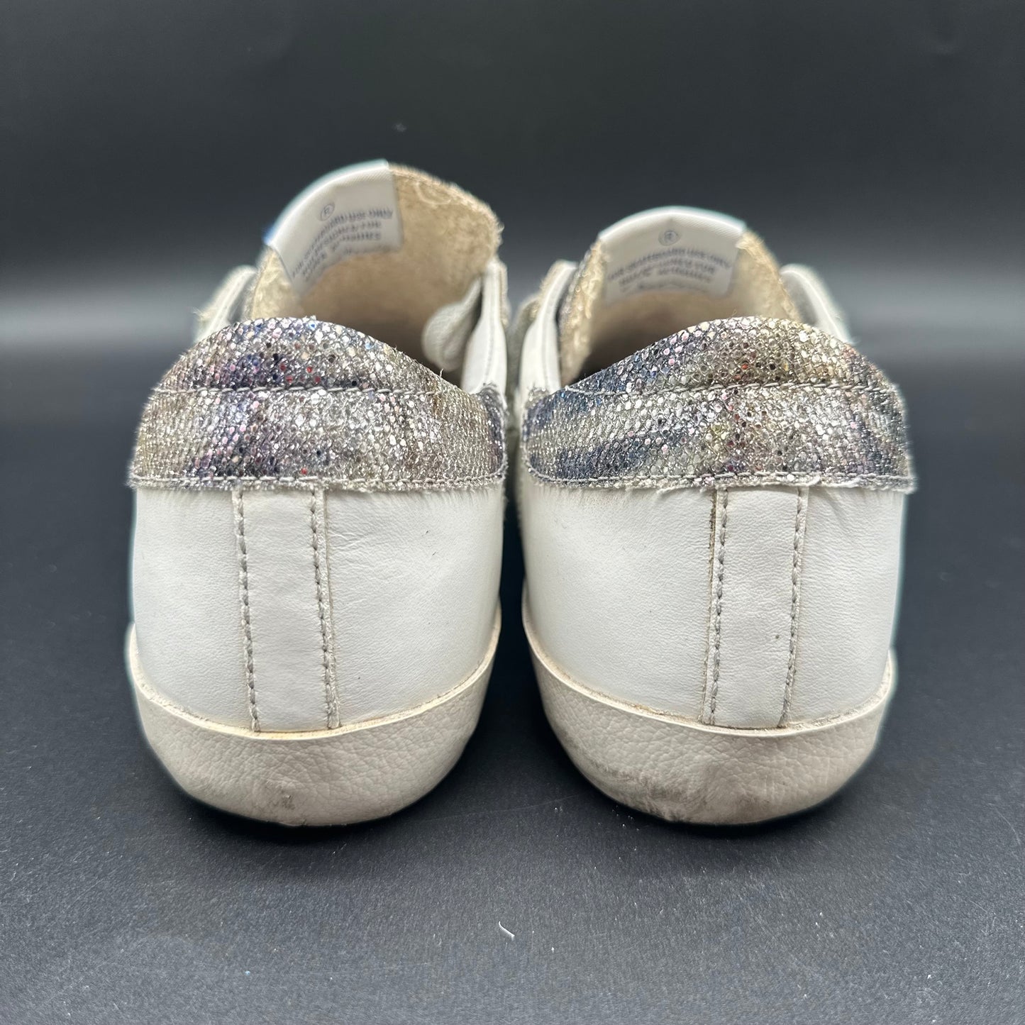 Golden Goose Superstar - Blanc Violet Paillettes C1259