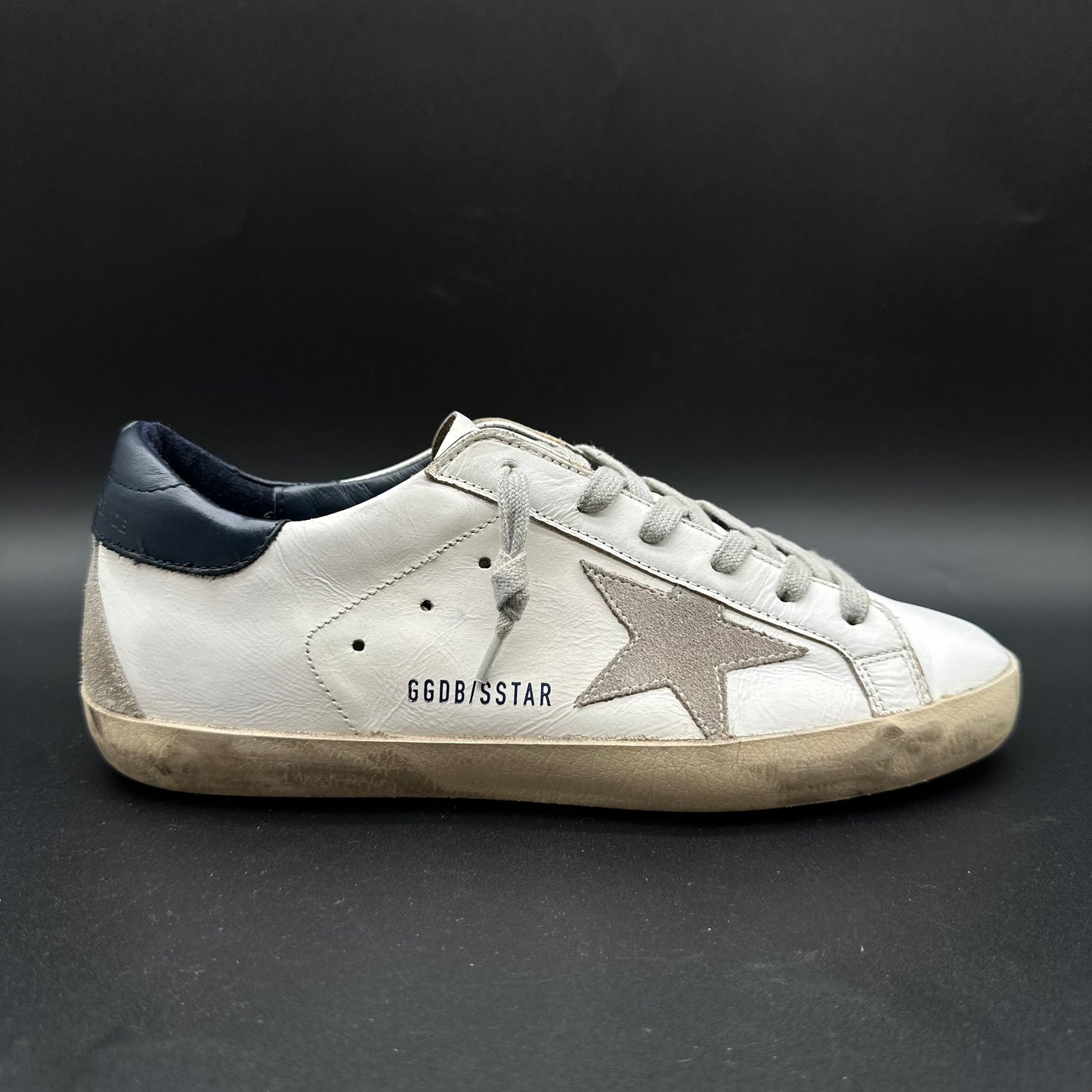 Golden Goose Superstar - Blanc Beige Bleu C1394