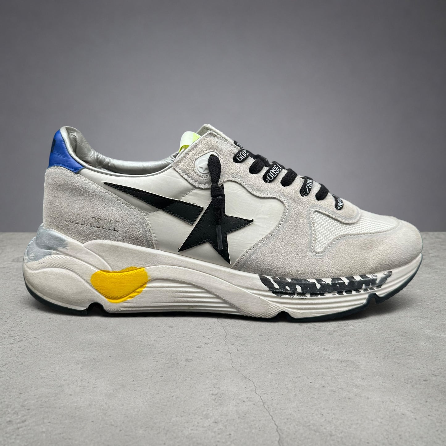 Golden Goose Running - Beige Noir Bleu C1391