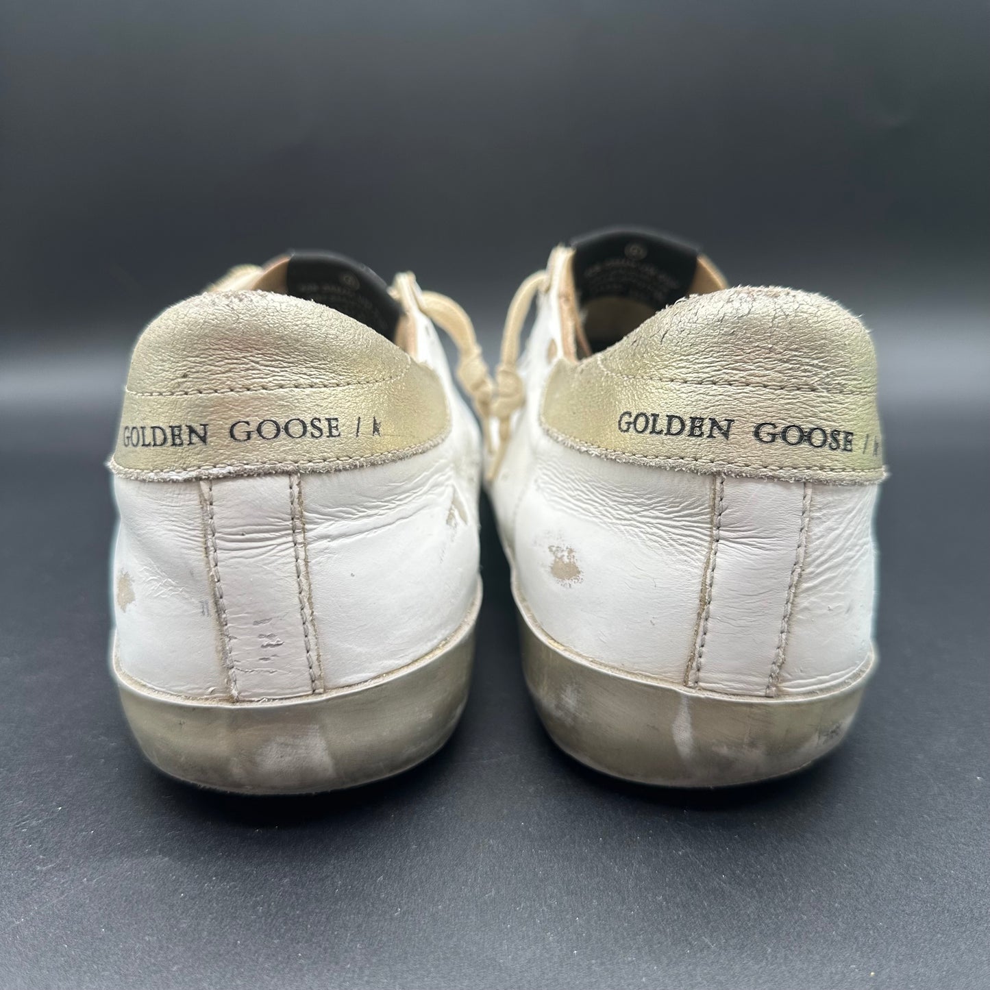 Golden Goose Superstar - Blanc Or C1237