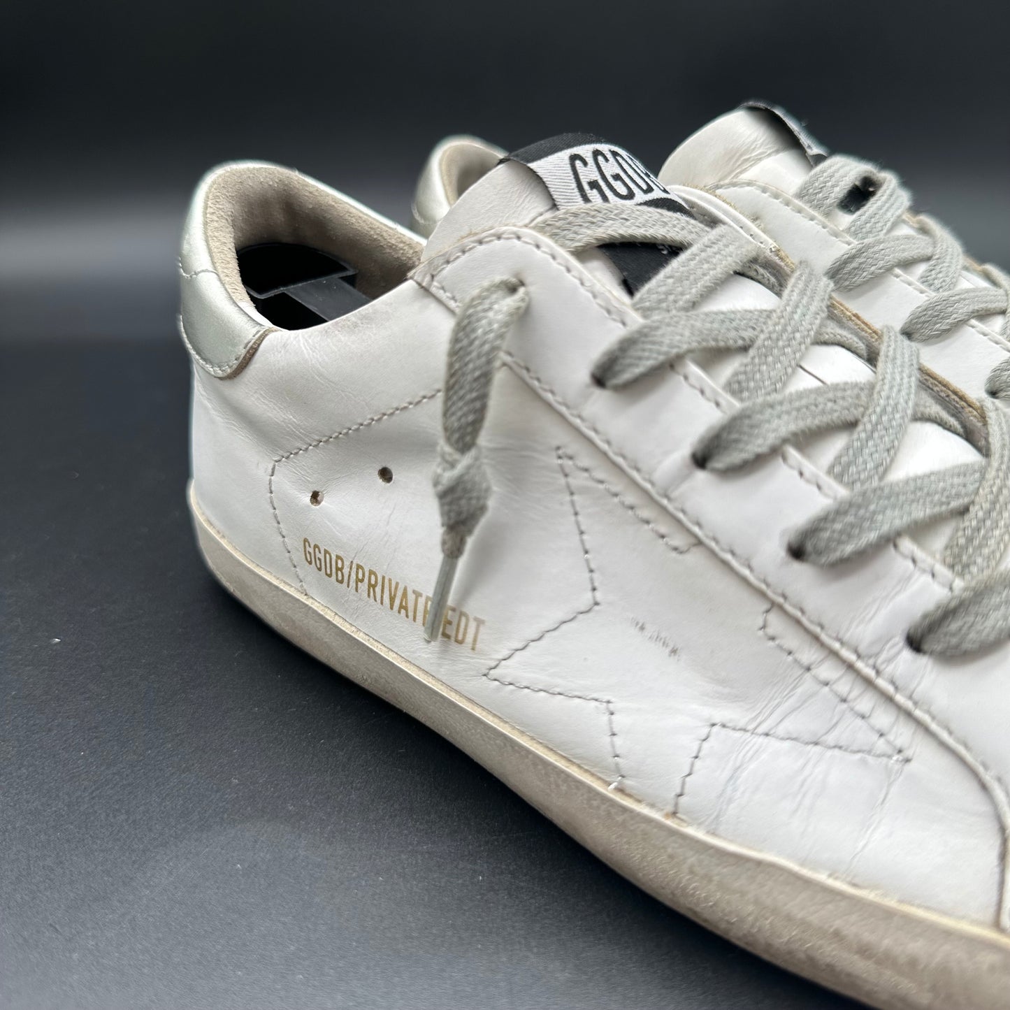 Golden Goose Superstar - Blanc Or C1380
