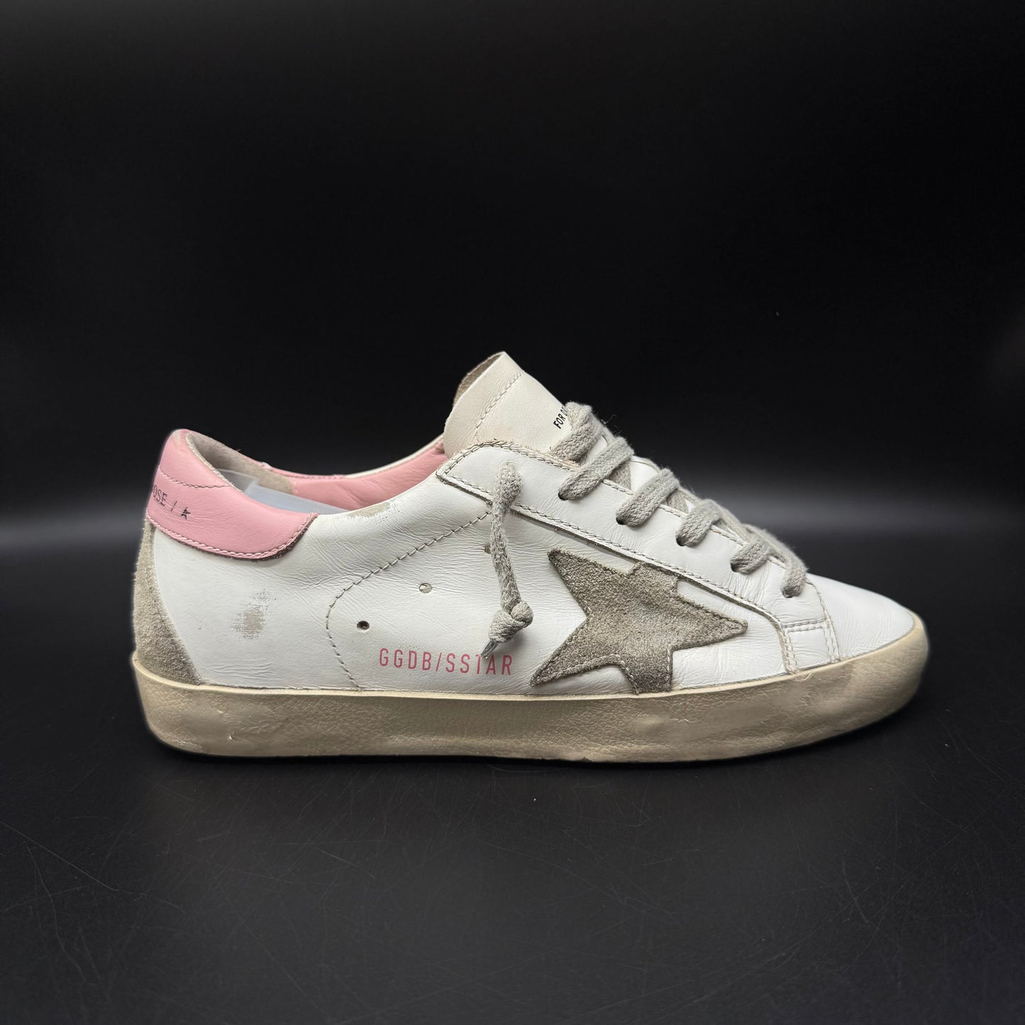 Golden Goose Superstar - Blanc Rose