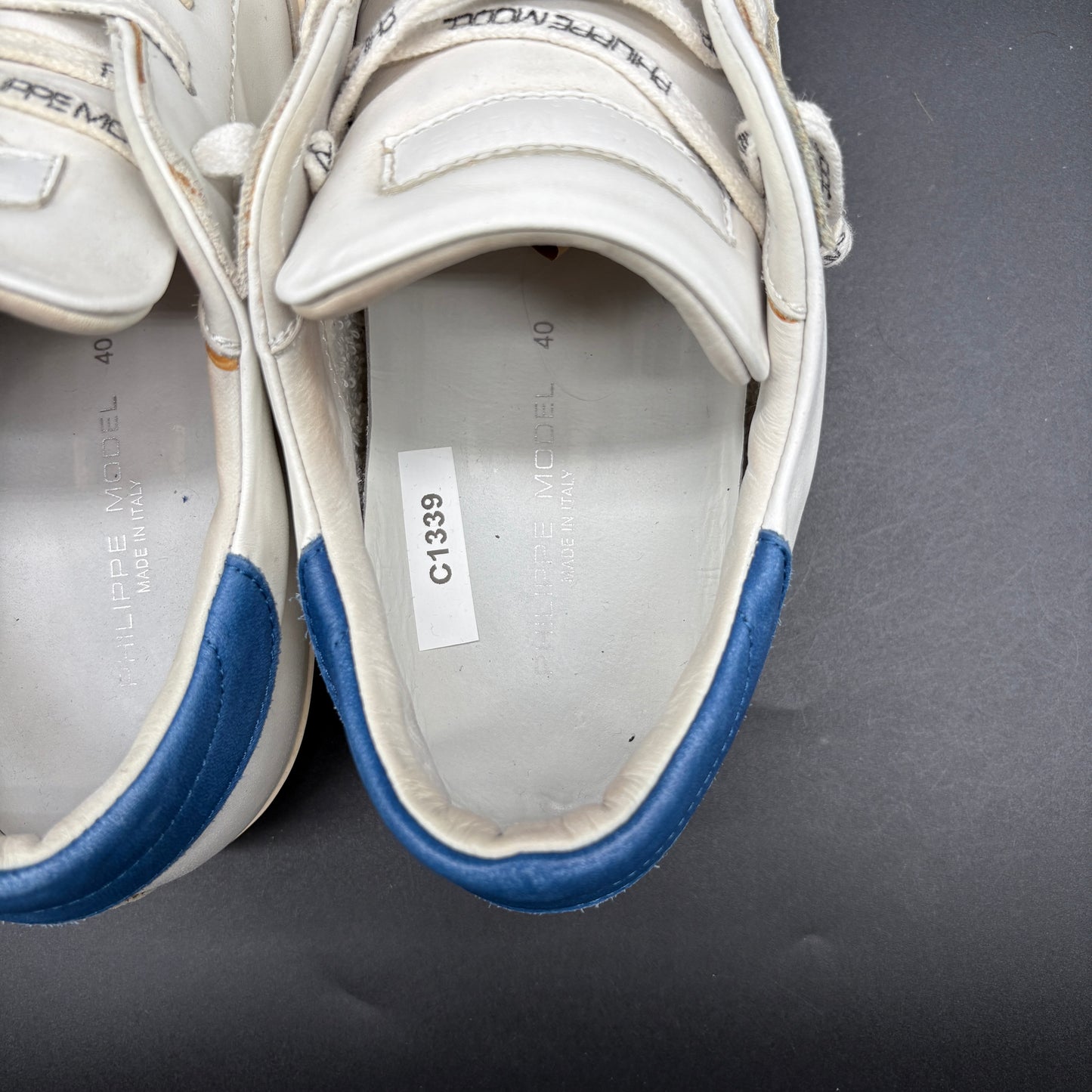 Philippe Model PRSX - Blanc Bleu C1339