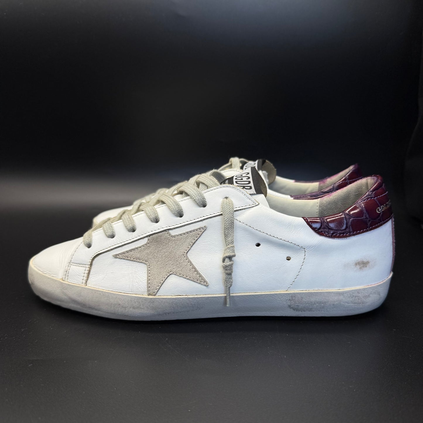 Golden Goose Superstar - Blanc/Violet ◼️