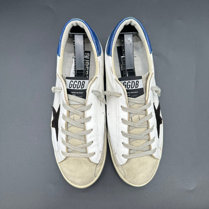 Golden Goose Superstar - Blanc Bleu Noir C1385