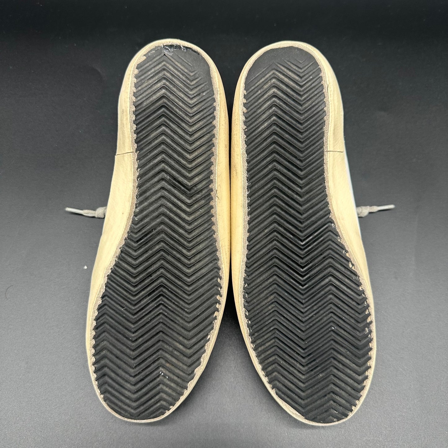 Golden Goose Superstar - Blanc Noir Or C1282