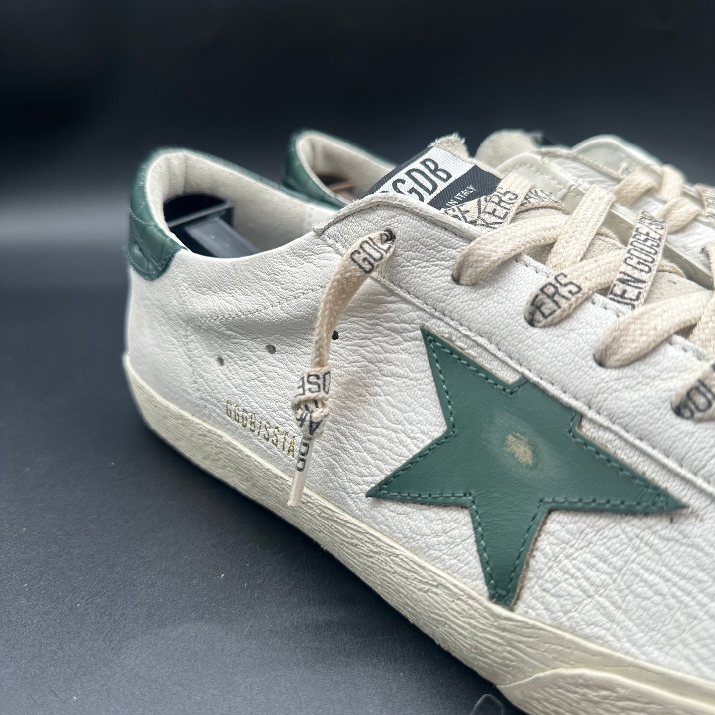 Golden Goose Superstar - Blanc Vert C1406