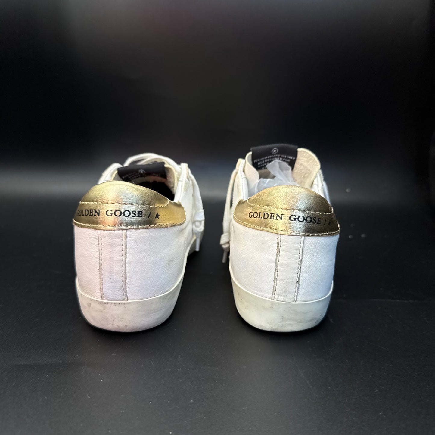 Golden Goose Superstar - Blanc/Gris/Or ◾️