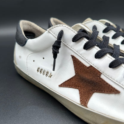Golden Goose Superstar - Blanc Noir Marron C1312