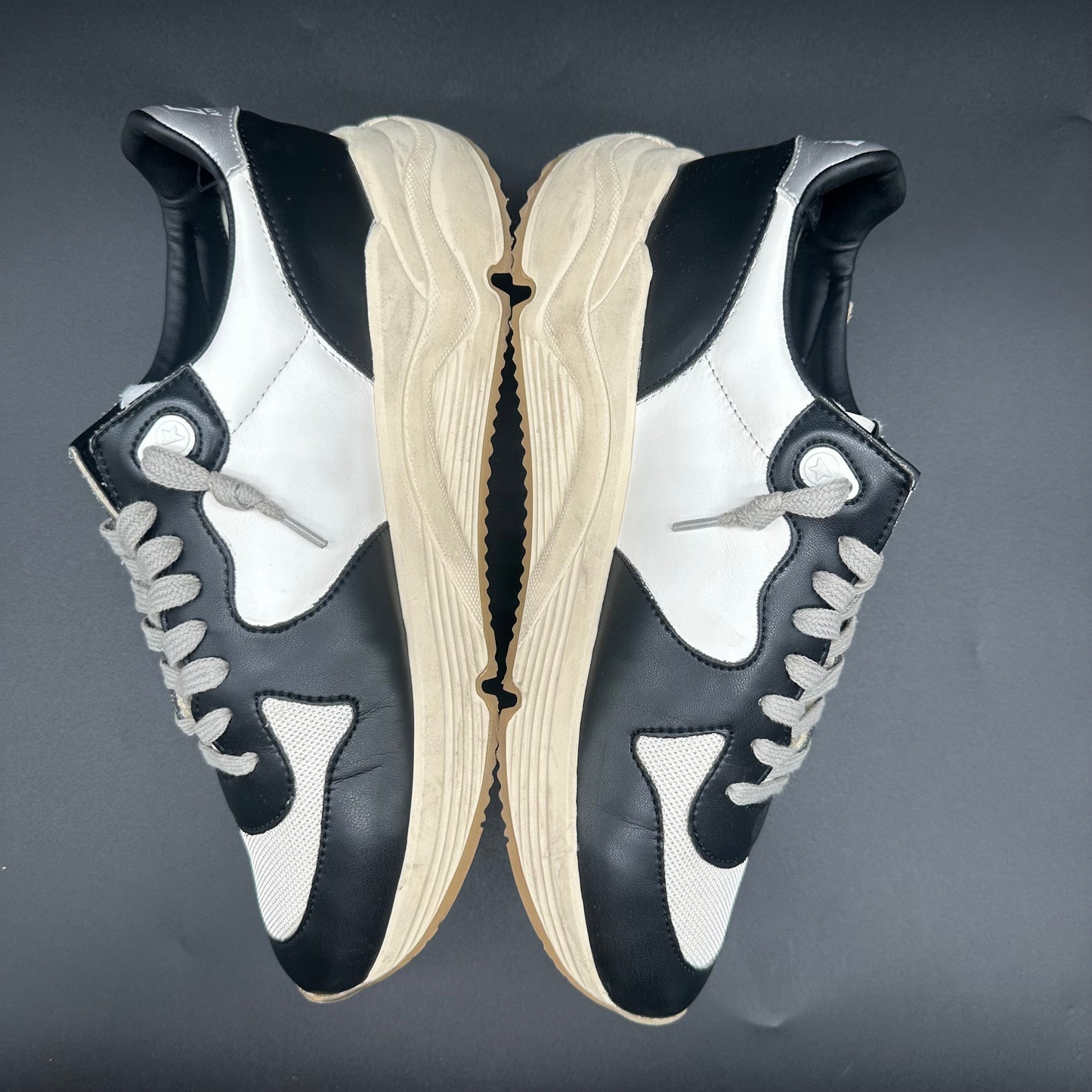 Golden Goose Running - Blanc Noir C1203