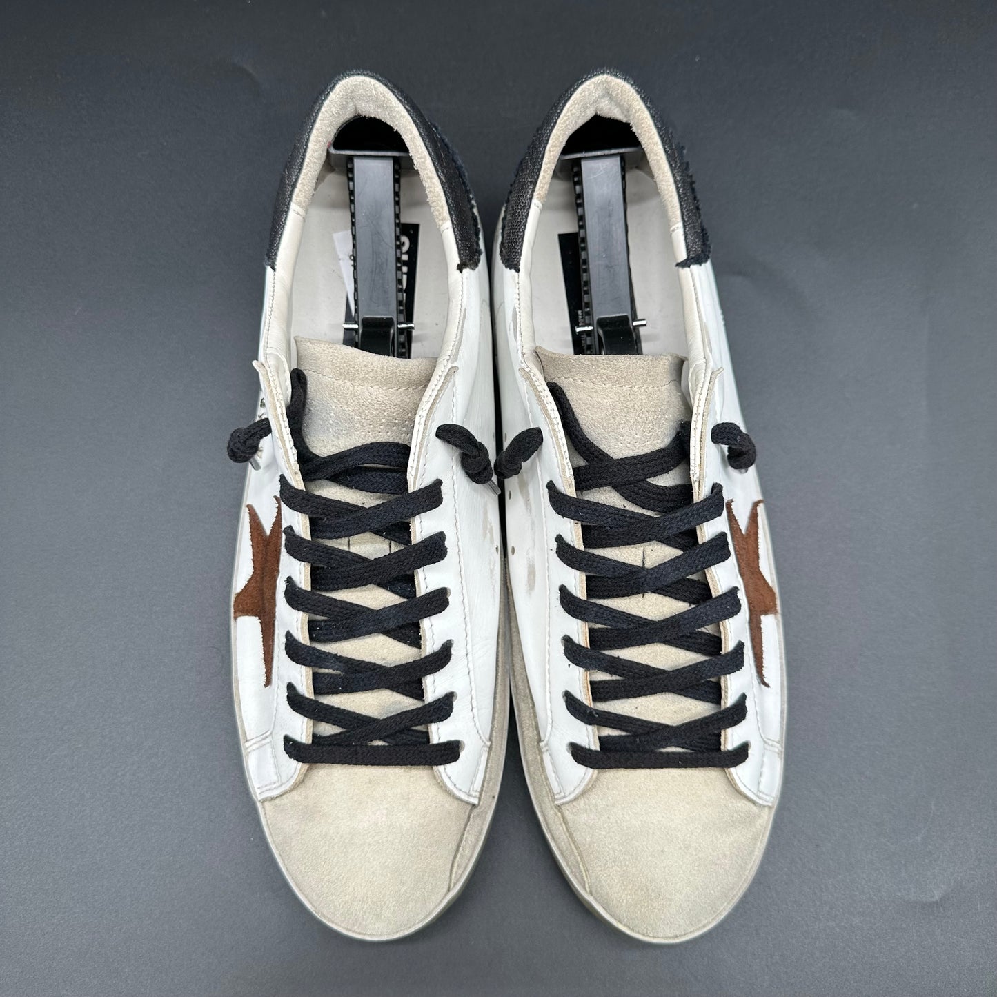 Golden Goose Superstar - Blanc Noir Marron C1312