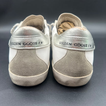 Golden Goose Superstar - Blanc Beige Argent P435