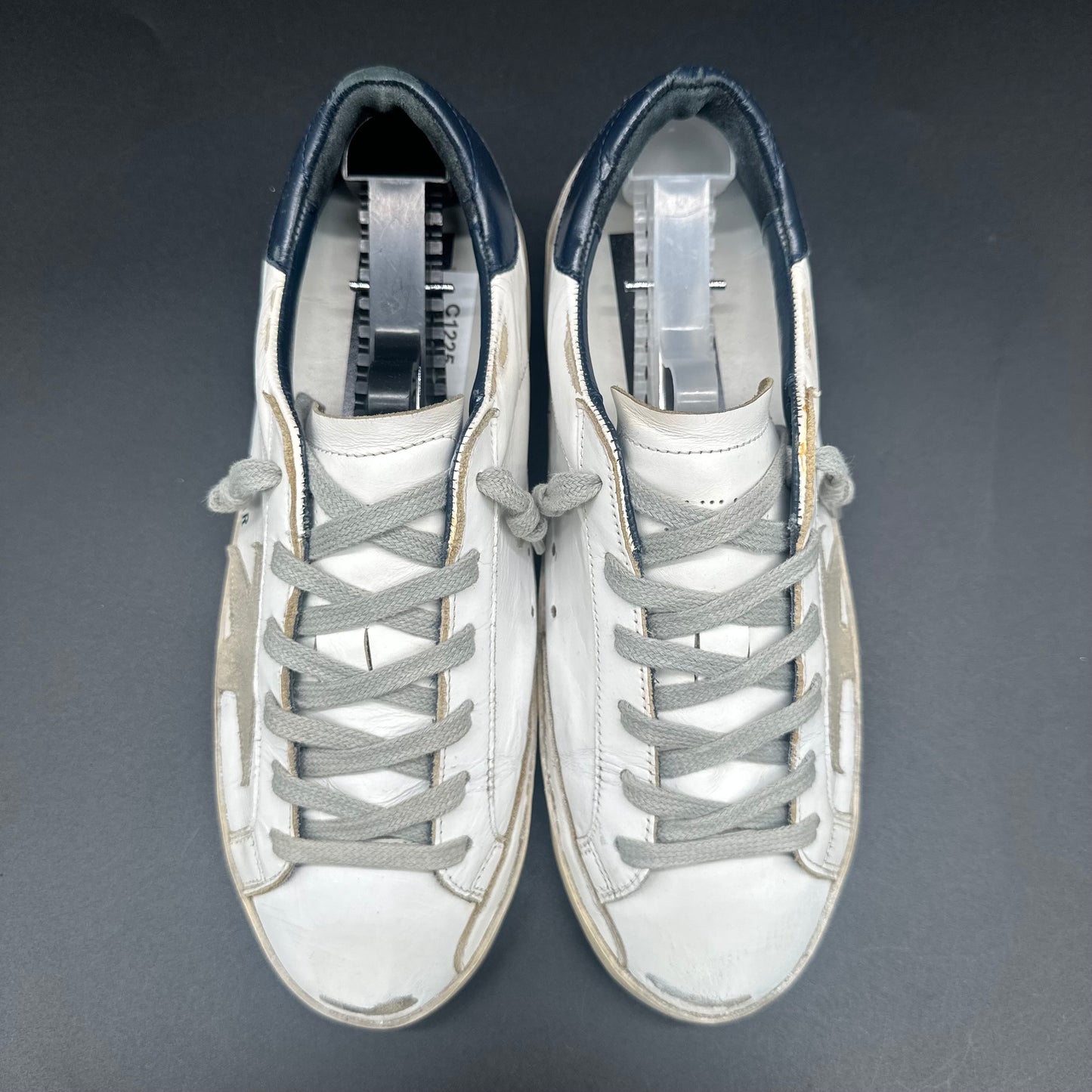 Golden Goose Superstar - Blanc Beige Bleu C1225
