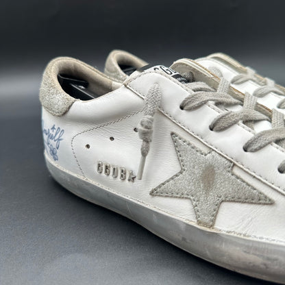 Golden Goose Superstar - Blanc Argent C1421