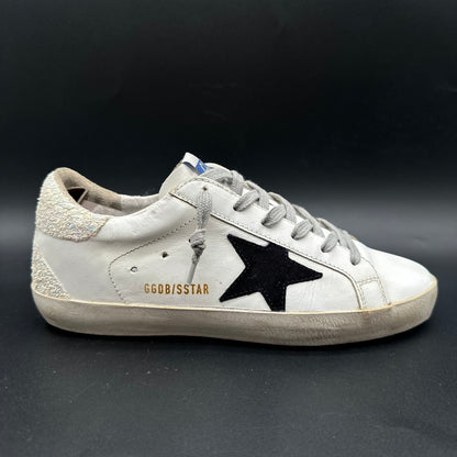 Golden Goose Superstar - Noir Blanc Paillettes C1410