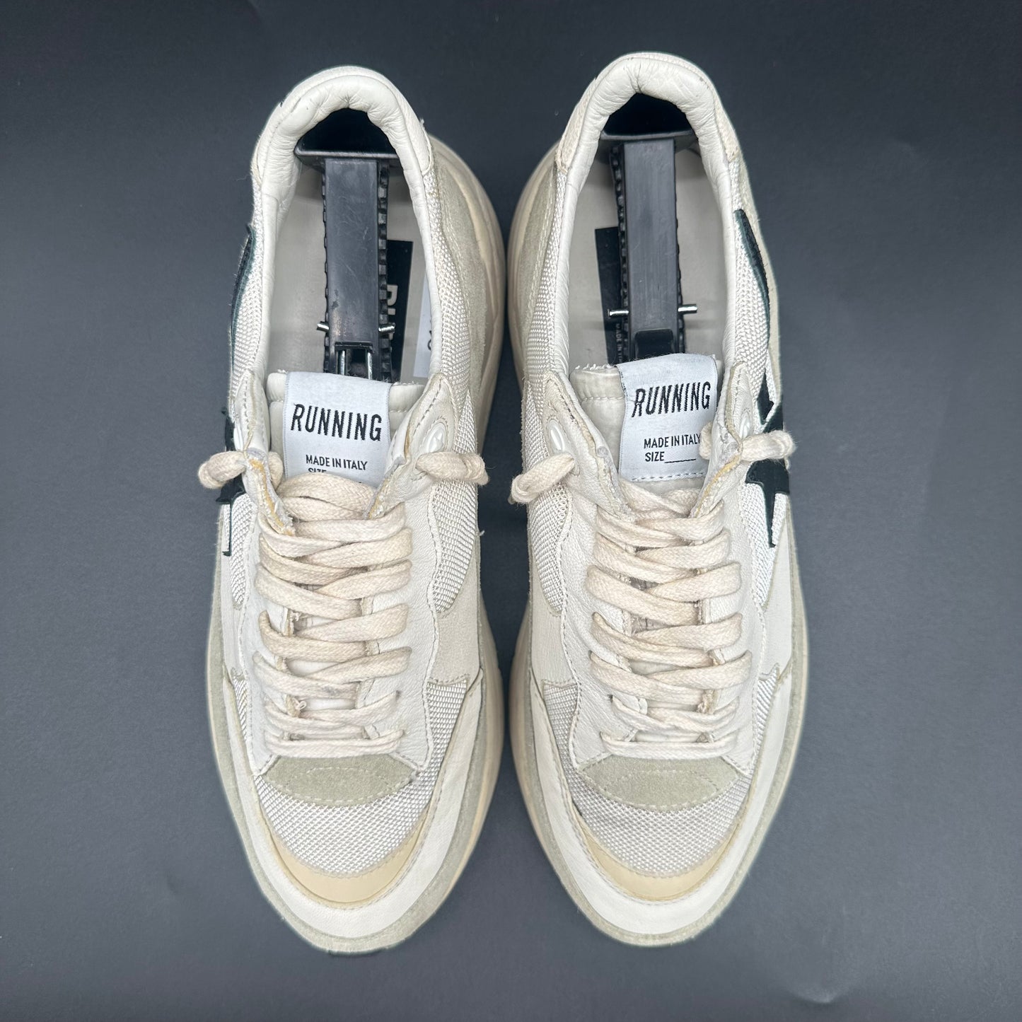 Golden Goose Running - Beige Noir C1174